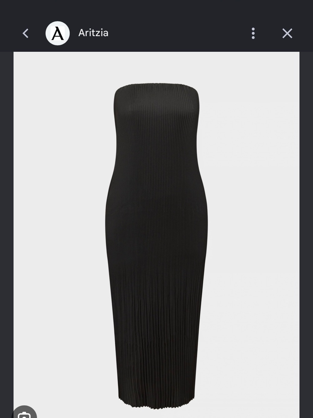 Babaton (Aritzia) Offer Satin Dress